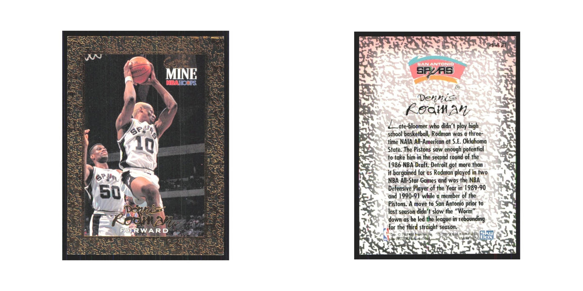 1994 NBA Hoops Dennis Rodman Spurs #443
