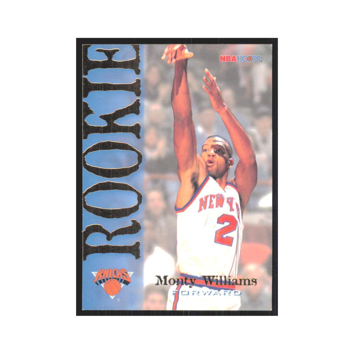 1994 NBA Hoops Monty Williams RC Knicks #354