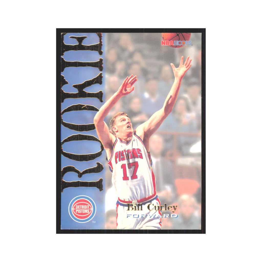 1994 NBA Hoops Bill Curley RC Pistons #321