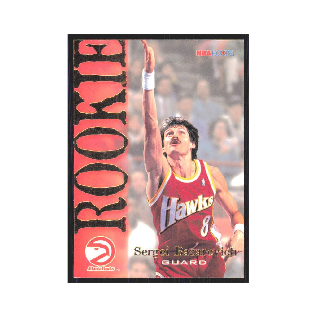 1994 NBA Hoops Sergei Bazarevich RC Hawks #301