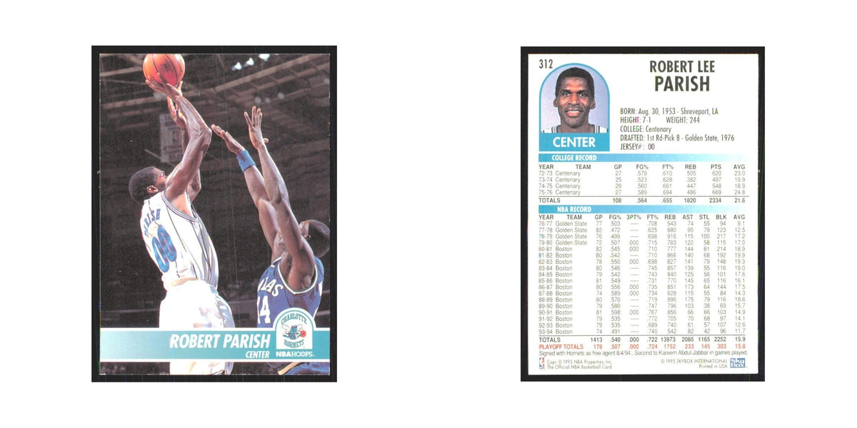 1994 NBA Hoops Robert Parish RC Hornets #312