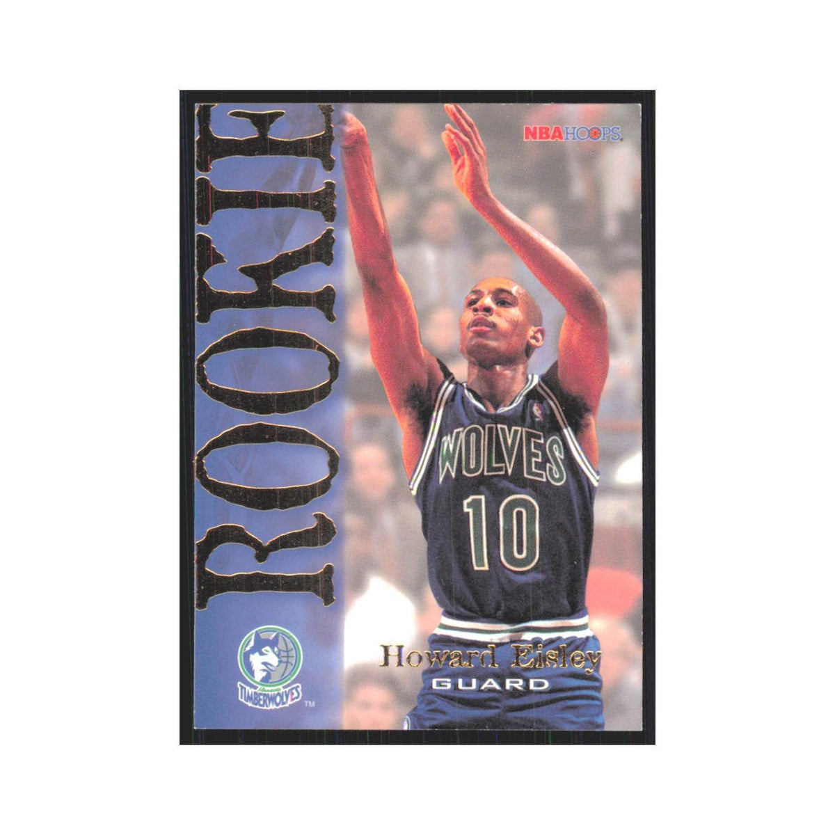 1994 NBA Hoops Howard Eisley RC Timberwolves #350