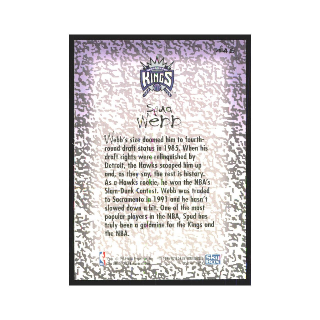 1994 NBA Hoops Spud Webb Kings #446