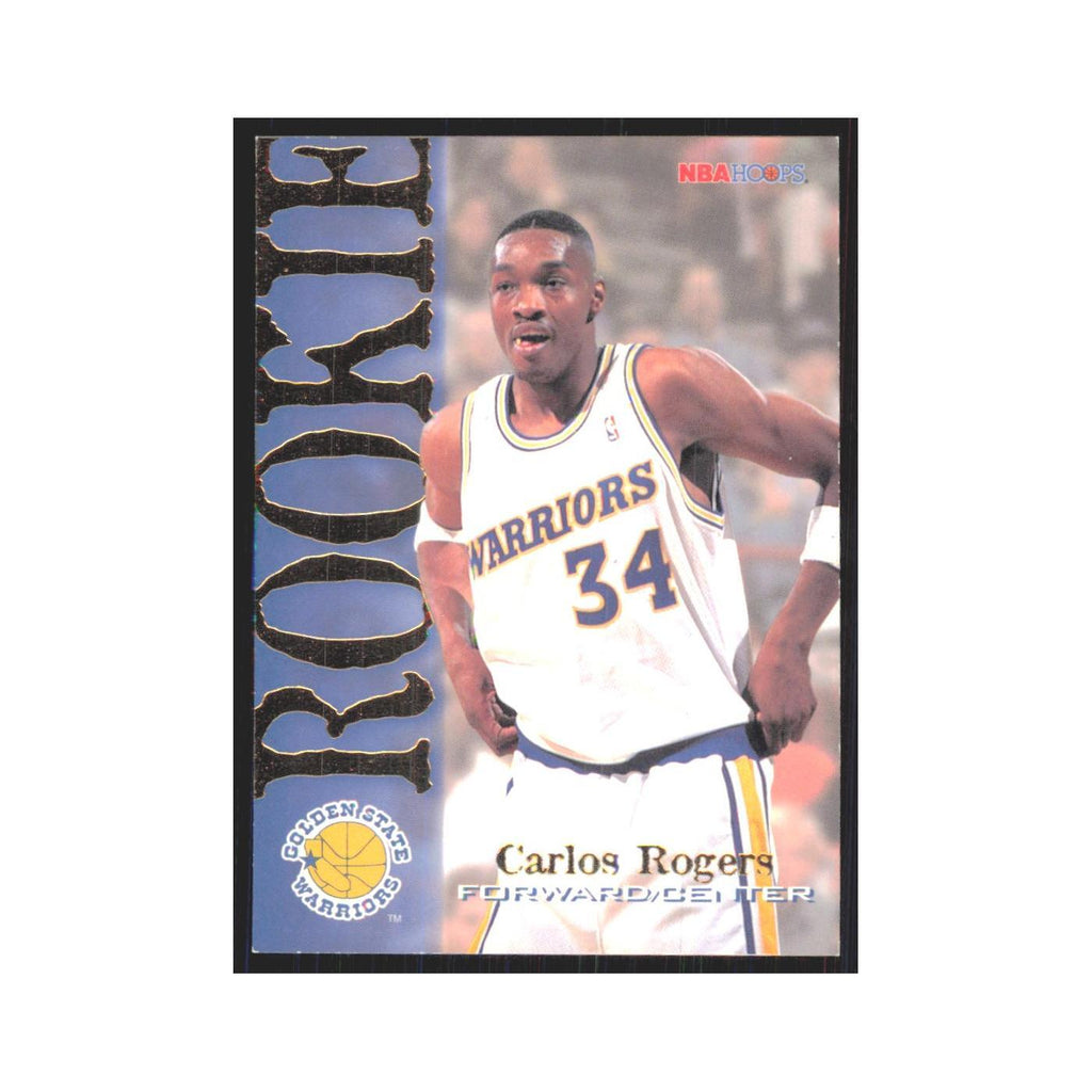 1994 NBA Hoops Carlos Rogers RC Golden State Warriors #327