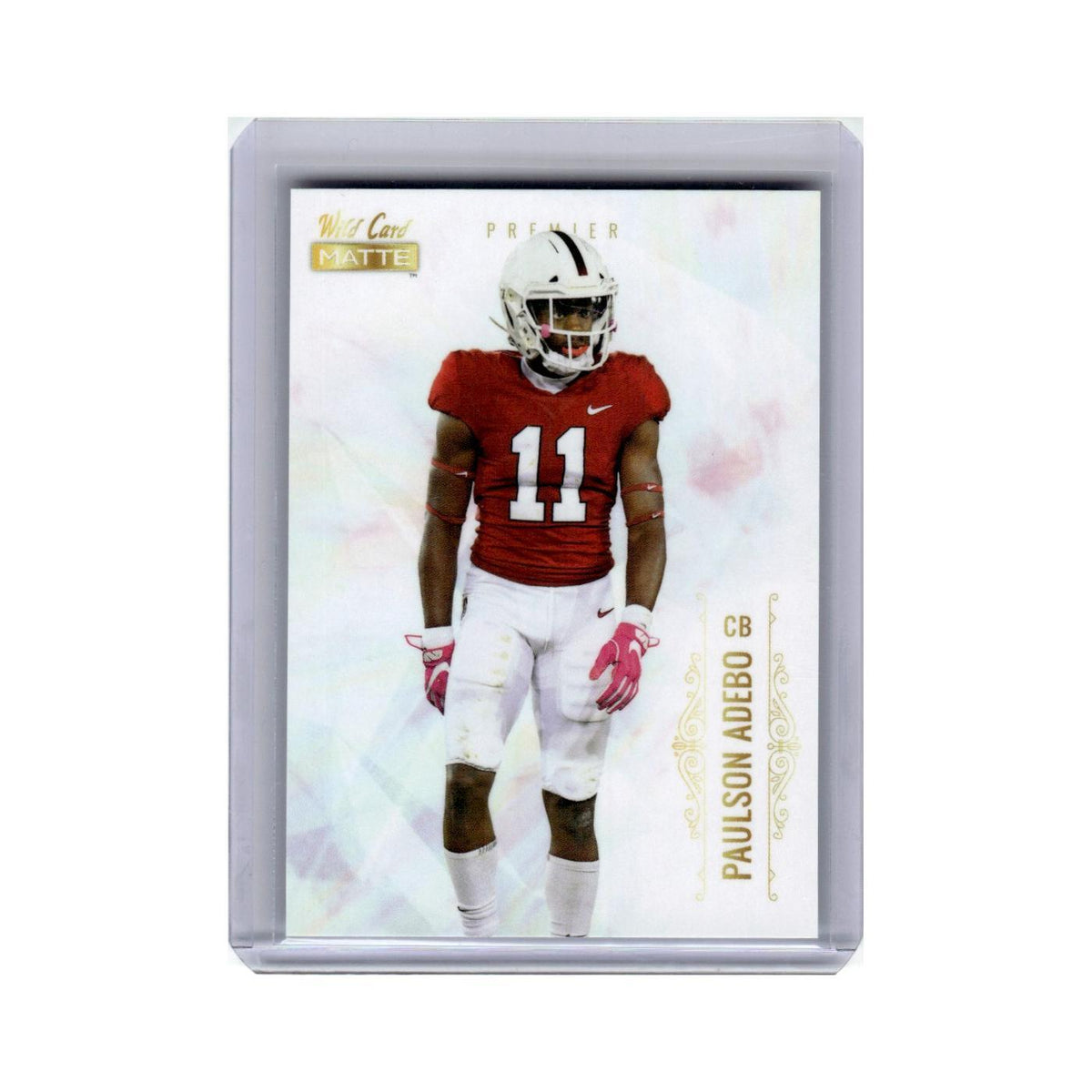 Paulson Adebo 2021 Wild Card Matte Premier #MBC-47 Stanford Cardinal NM
