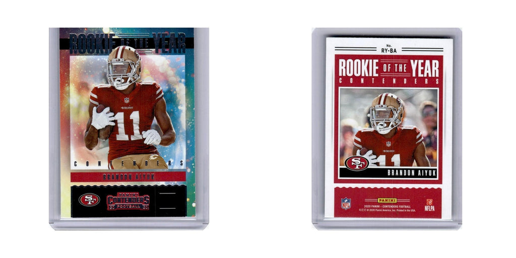Brandon Aiyuk 2020 Panini Contenders Rookie of the Year #RY-BA 49ers NM