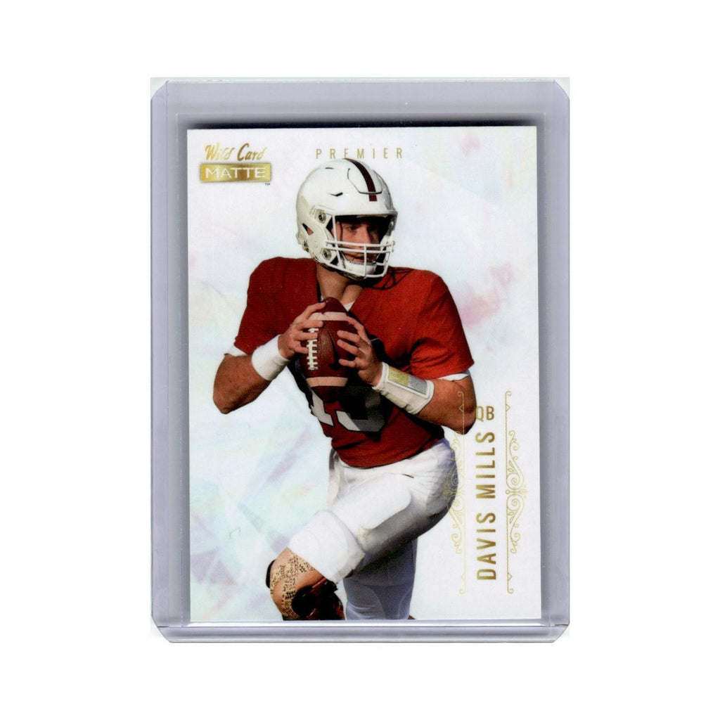 Davis Mills 2021 Wild Card Matte Premier #MBC-25 Stanford Cardinal NM