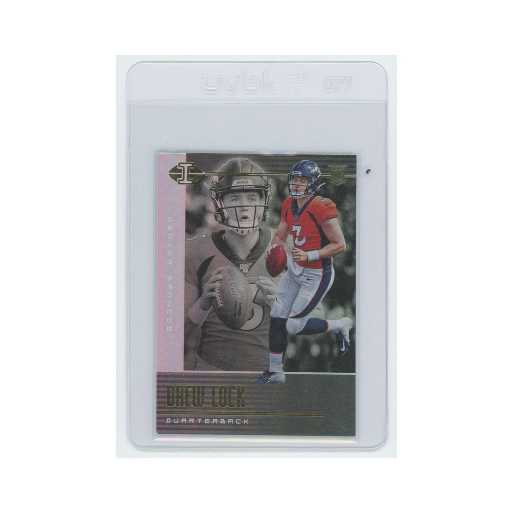 Drew Lock Rookie 2019 Panini Illusions #4 Denver Broncos Football Card NM