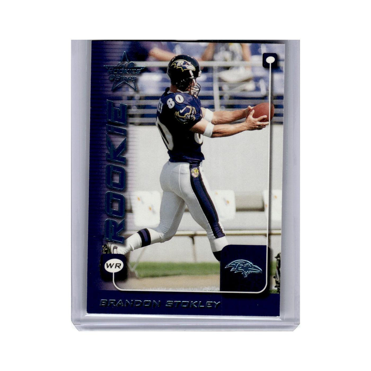 Brandon Stokley Rookie 1999 Leaf Rookies & Stars #207 Baltimore Ravens NM