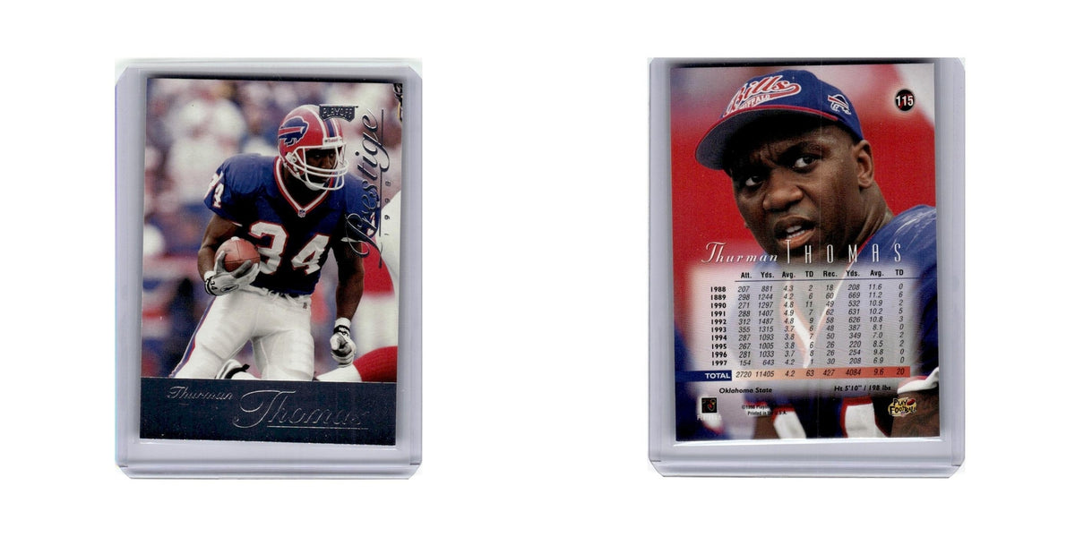 Thurman Thomas 1998 Playoff Prestige #115 Buffalo Bills Football Card NM