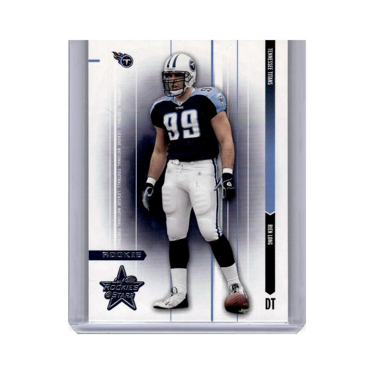 Rien Long Rookie 2003 Leaf Rookies & Stars #173 Tennessee Titans NM