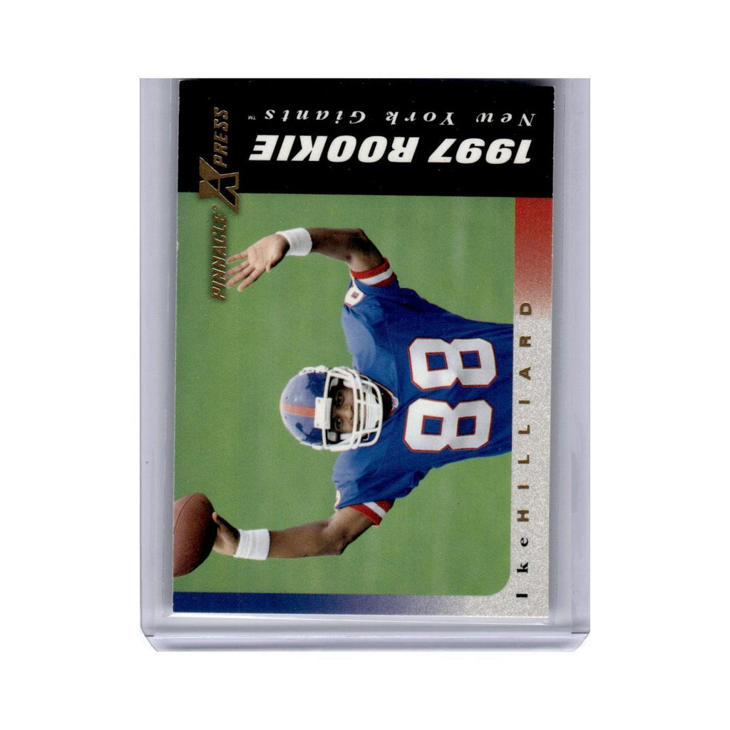 Ike Hilliard Rookie 1997 Pinnacle Xpress #127 New York Giants Football Card NM