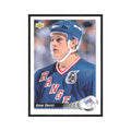 Adam Graves 1992 Upper Deck #388 New York Rangers Hockey Card NM