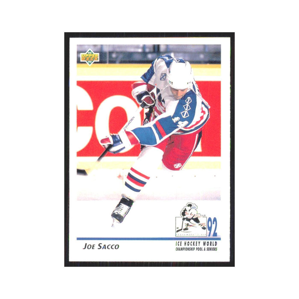 Joe Sacco 1992 Upper Deck #382 USA Hockey Card NM