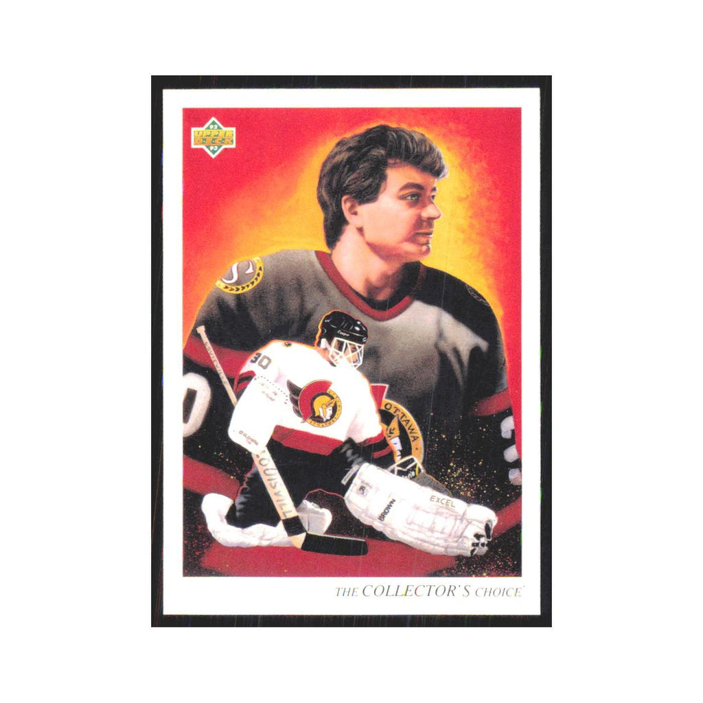 Peter Sidorkiewicz 1992 Upper Deck #14 Ottawa Senators Hockey Card NM