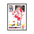 Chris Lindberg 1992 Upper Deck #97 Calgary Flames Hockey Card NM