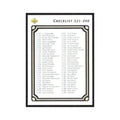 Checklist 331-390 1992 Upper Deck #390 Hockey Card NM