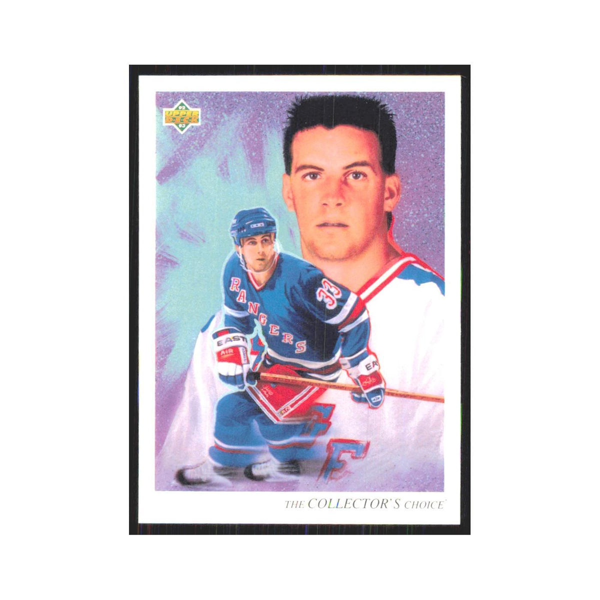 Tony Amonte 1992 Upper Deck #13 New York Rangers Hockey Card NM