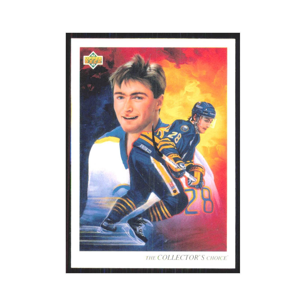 Donald Audette 1992 Upper Deck #2 Buffalo Sabres Hockey Card NM