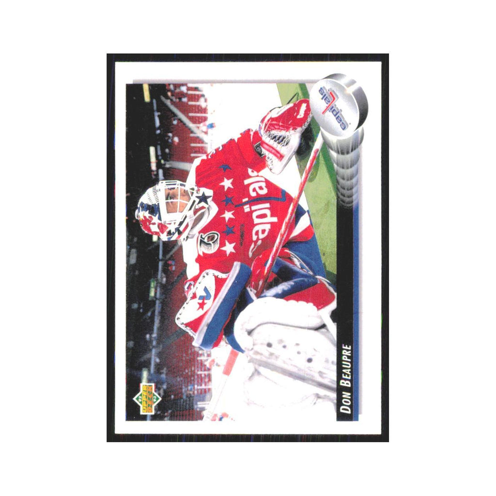 Don Beaupre 1992 Upper Deck #310 Washington Capitals Hockey Card NM