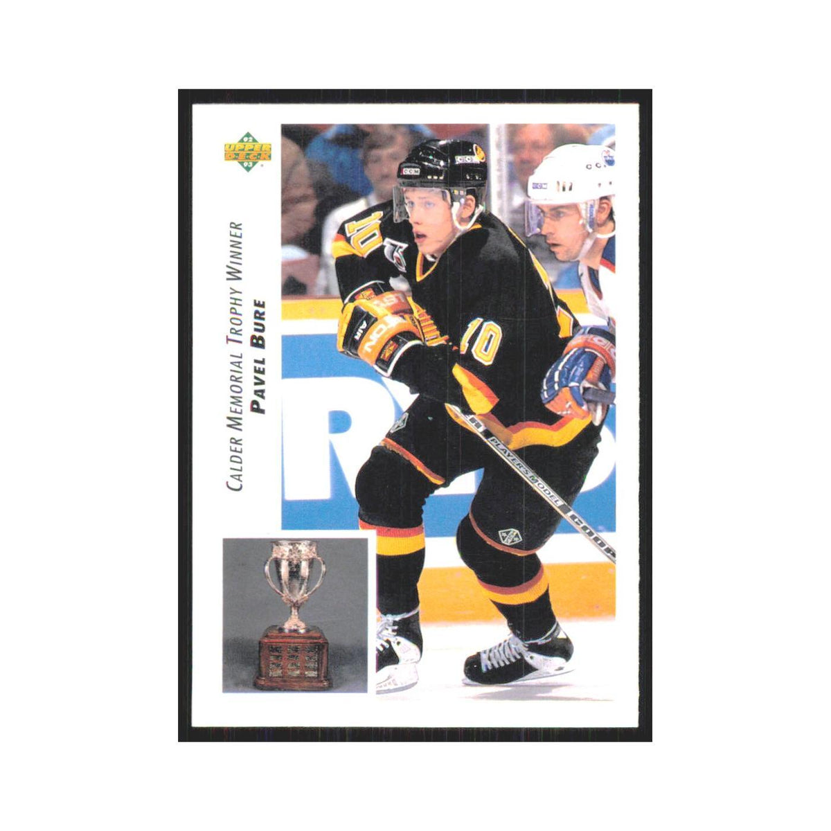 Pavel Bure 1992 Upper Deck #431 Vancouver Canucks Hockey Card NM