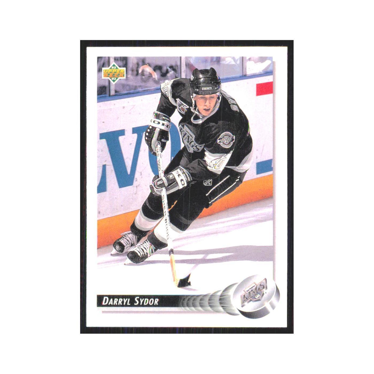 Darryl Sydor 1992 Upper Deck #63 Los Angeles Kings Hockey Card NM