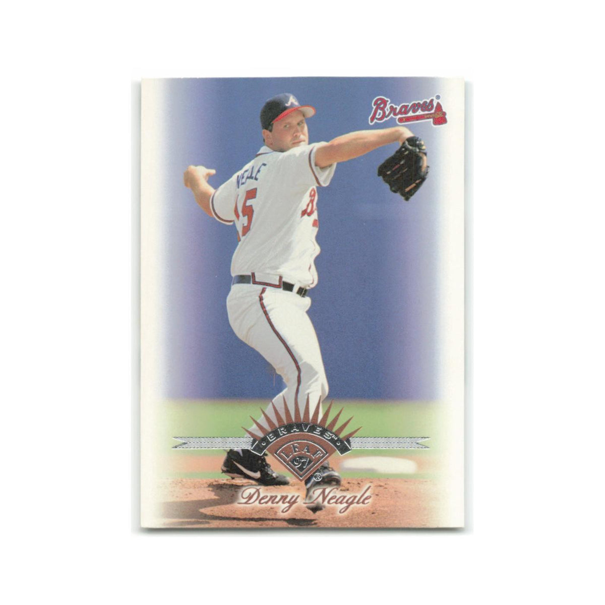 Denny Neagle 1997 Leaf #282 Atlanta Braves Baseball Card NM