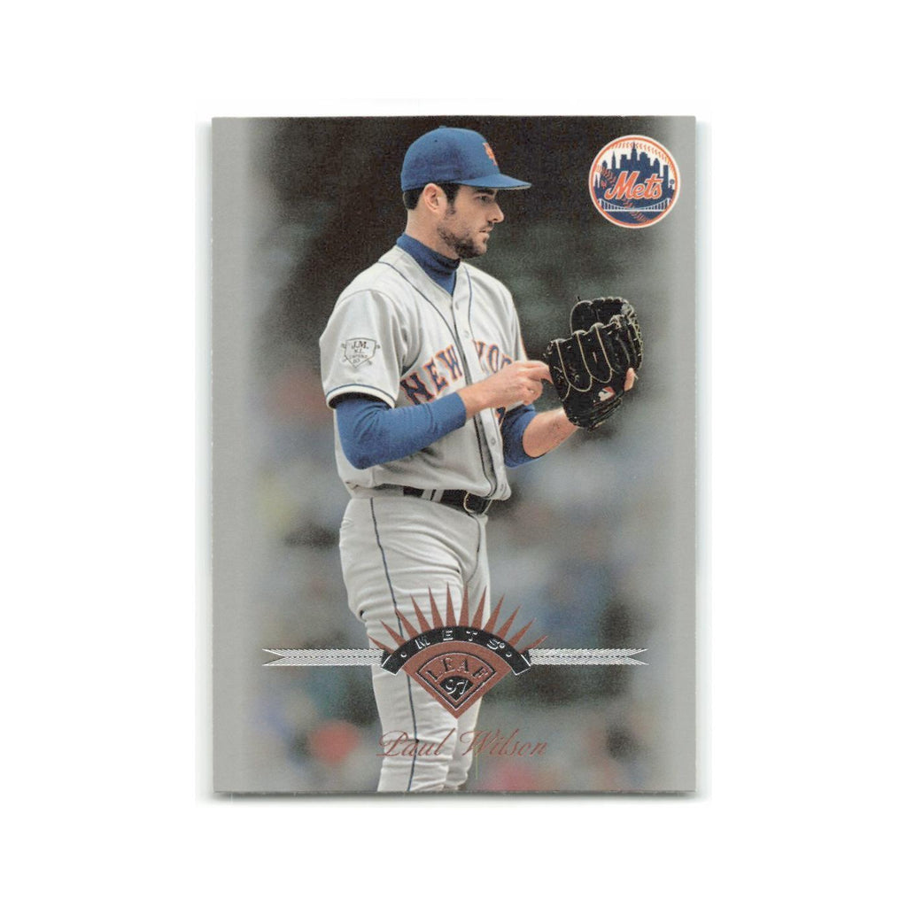 Paul Wilson 1997 Leaf #103 New York Mets Baseball Card NM
