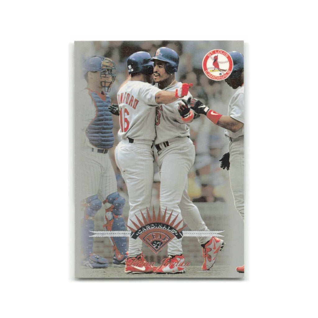 Brian Jordan 1997 Leaf #116 St. Louis Cardinals Baseball Card NM