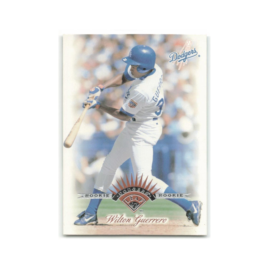 Wilton Guerrero Rookie 1997 Leaf #318 Los Angeles Dodgers Baseball Card NM