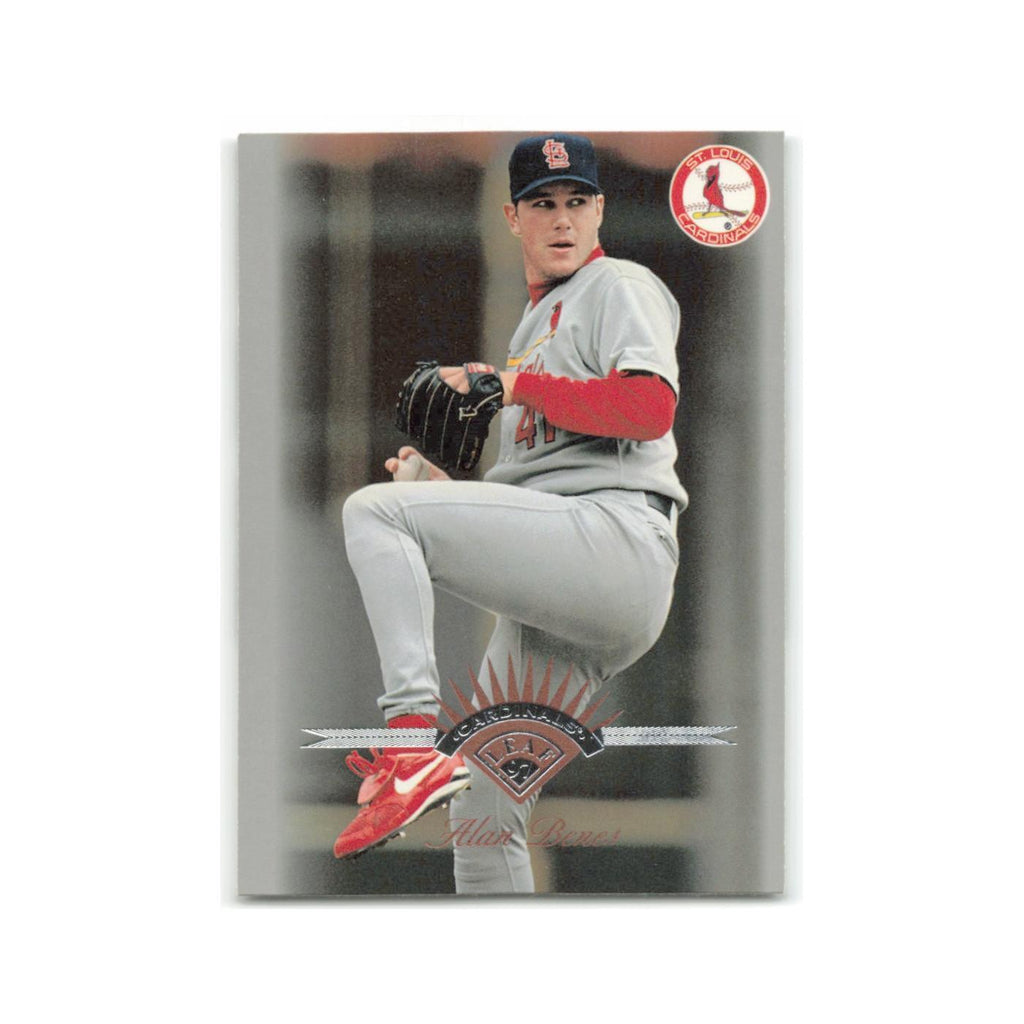 Alan Benes 1997 Leaf #104 St. Louis Cardinals Baseball Card NM