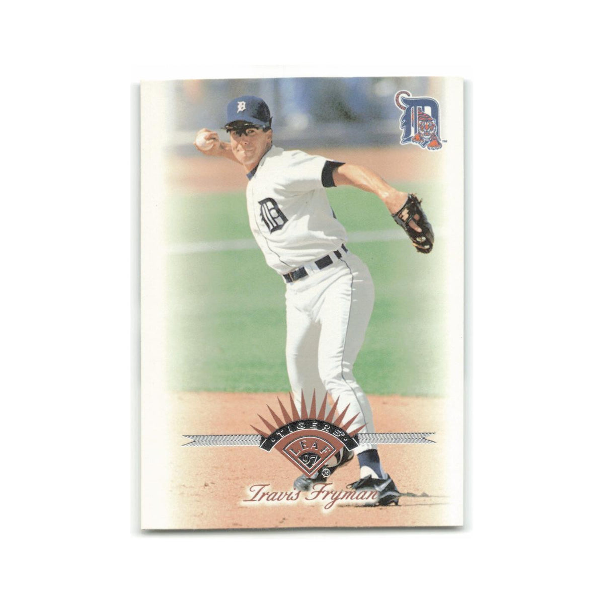 Travis Fryman 1997 Leaf #222 Detroit Tigers Baseball Card NM