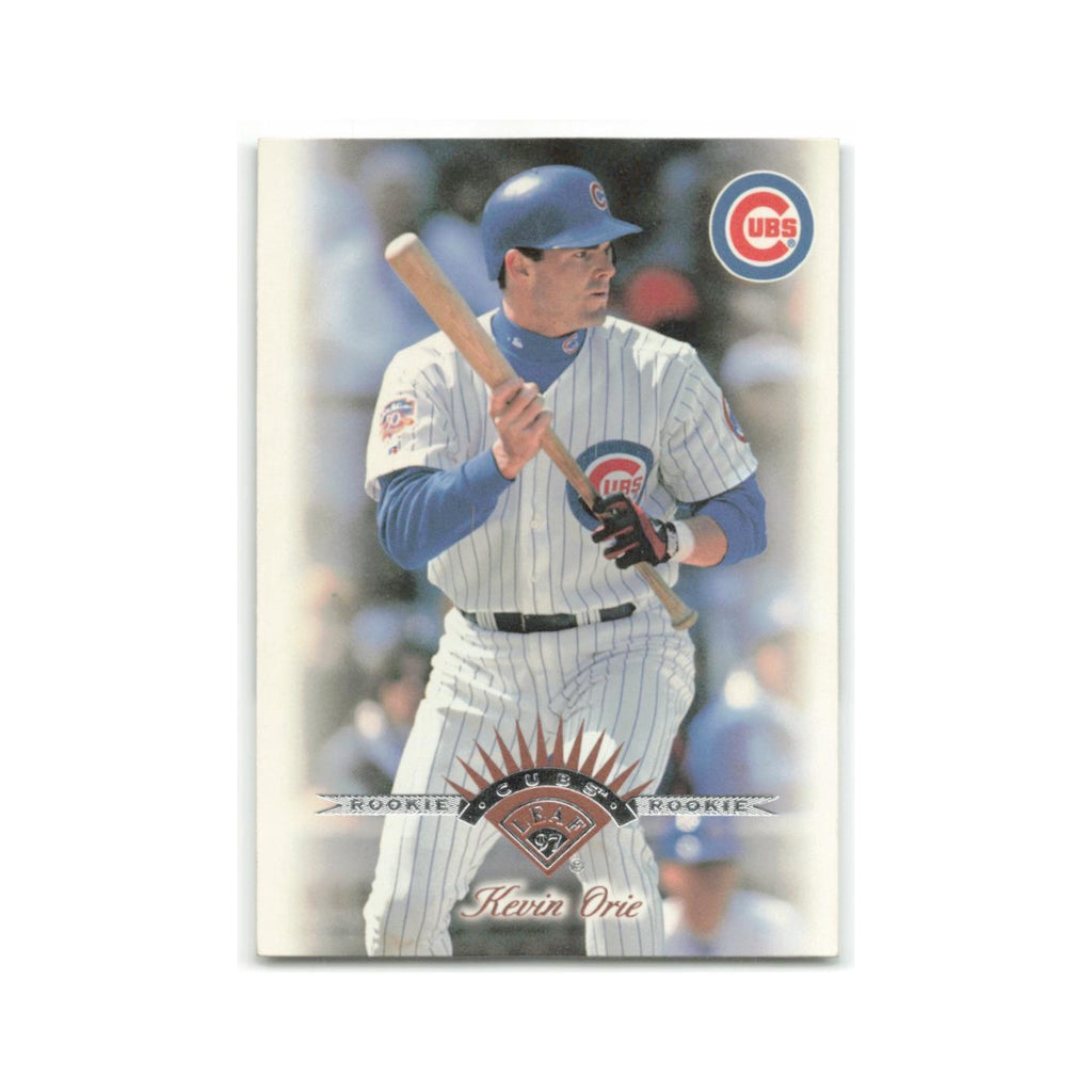 Kevin Orie Rookie 1997 Leaf #320 Chicago Cubs Baseball Card NM