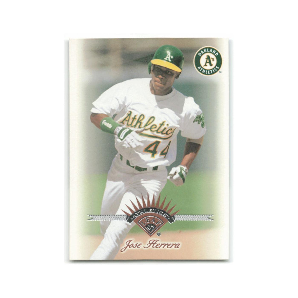 Jose Herrera 1997 Leaf #283 Oakland Athletics Baseball Card NM