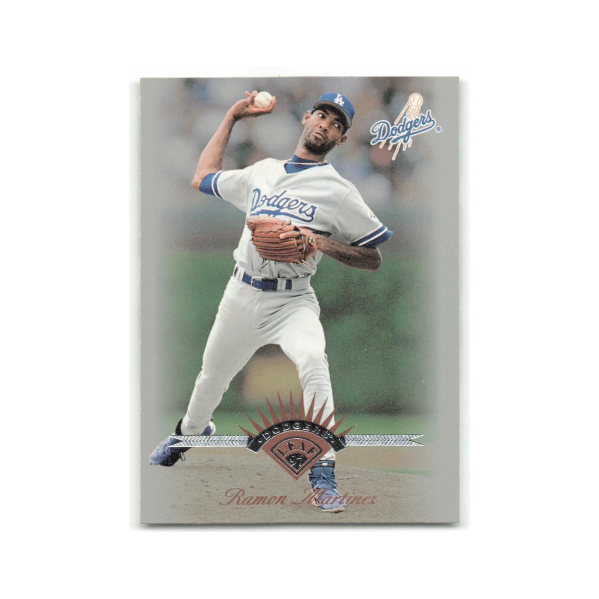Ramon Martinez 1997 Leaf #109 Los Angeles Dodgers Baseball Card NM
