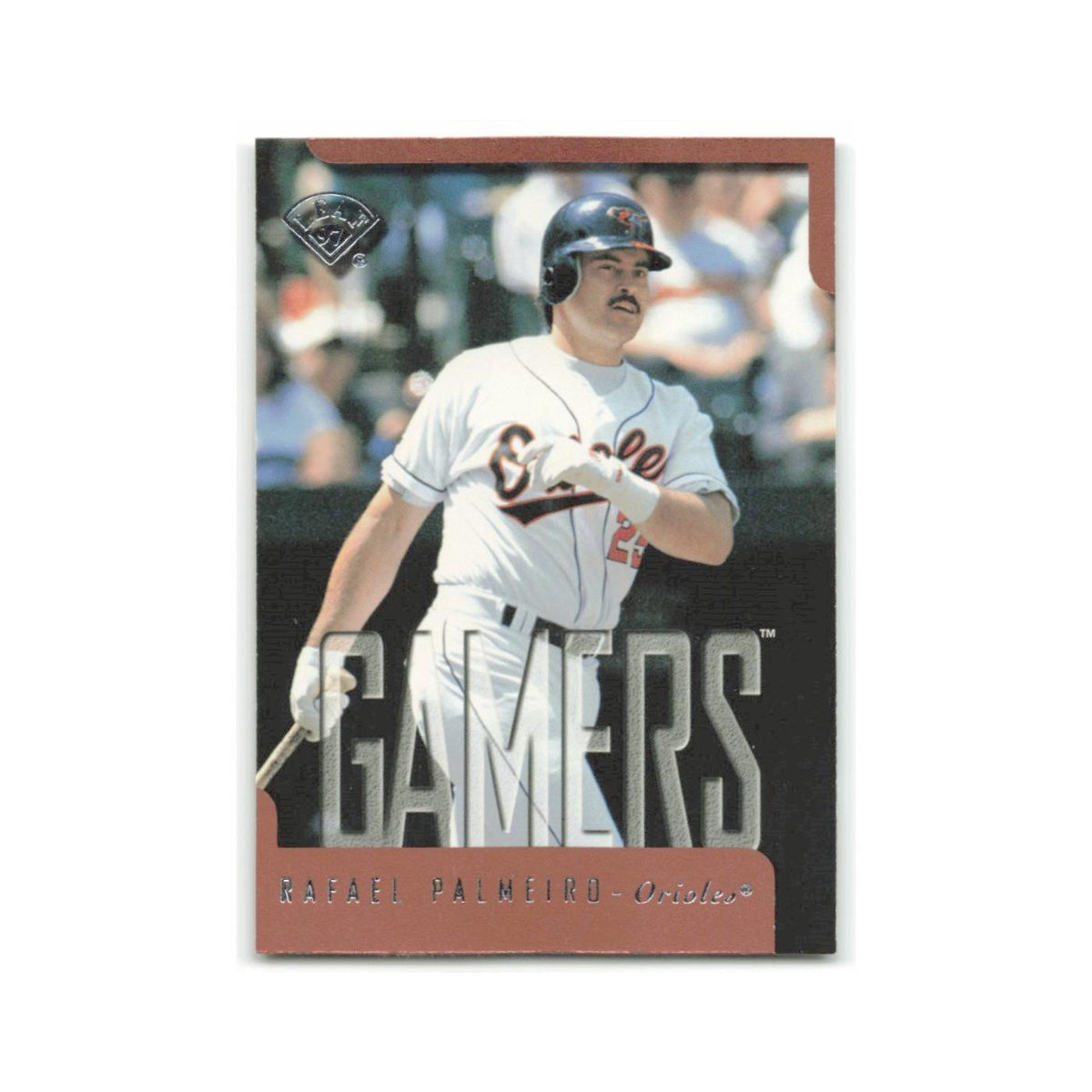 Rafael Palmeiro 1997 Leaf #388 Baltimore Orioles Baseball Card NM