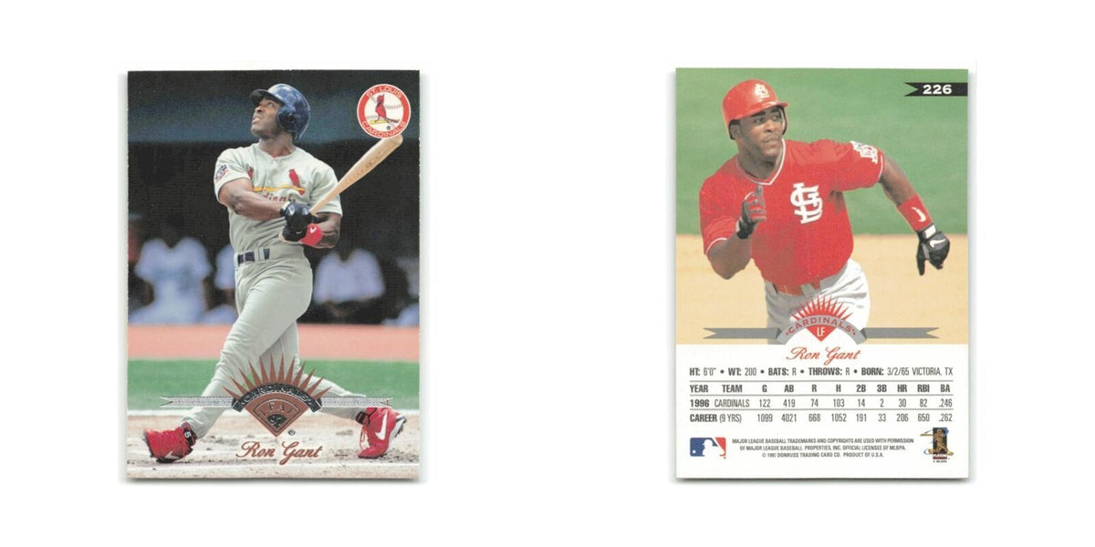 Ron Gant 1997 Leaf #226 St. Louis Cardinals Baseball Card NM