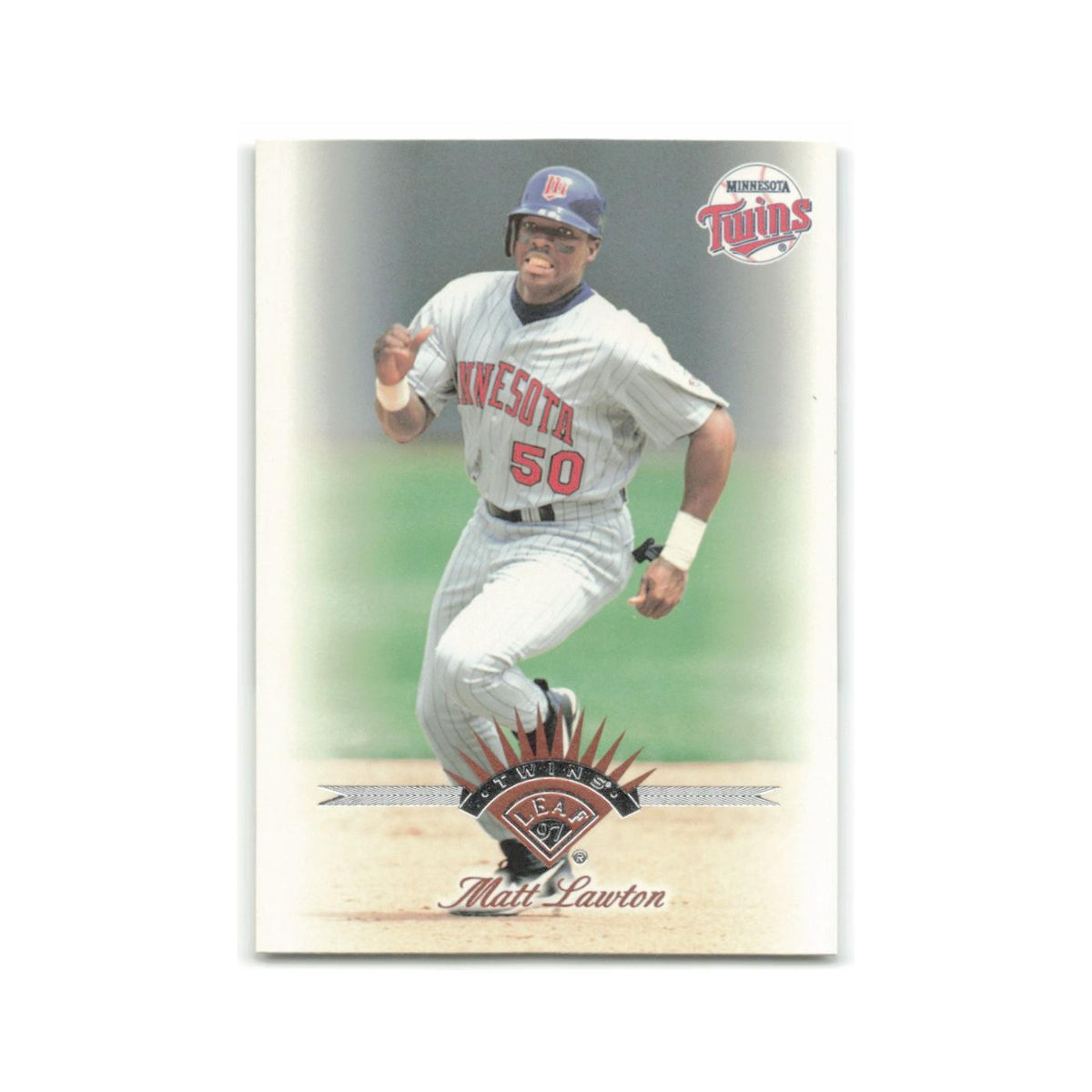 Matt Lawton 1997 Leaf #217 Minnesota Twins Baseball Card NM