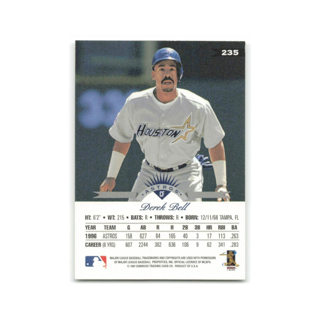 Derek Bell 1997 Leaf #235 Houston Astros Baseball Card NM