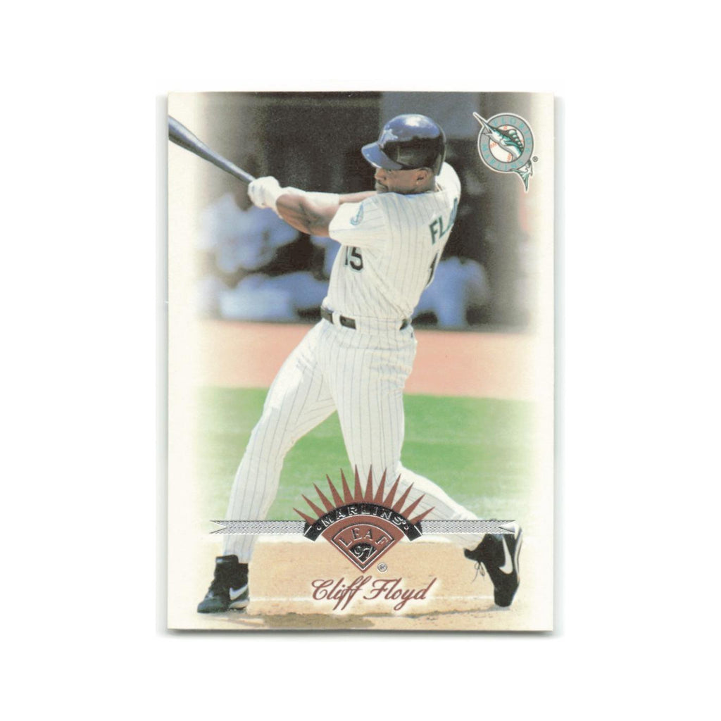 Cliff Floyd 1997 Leaf #250 Florida Marlins Baseball Card NM