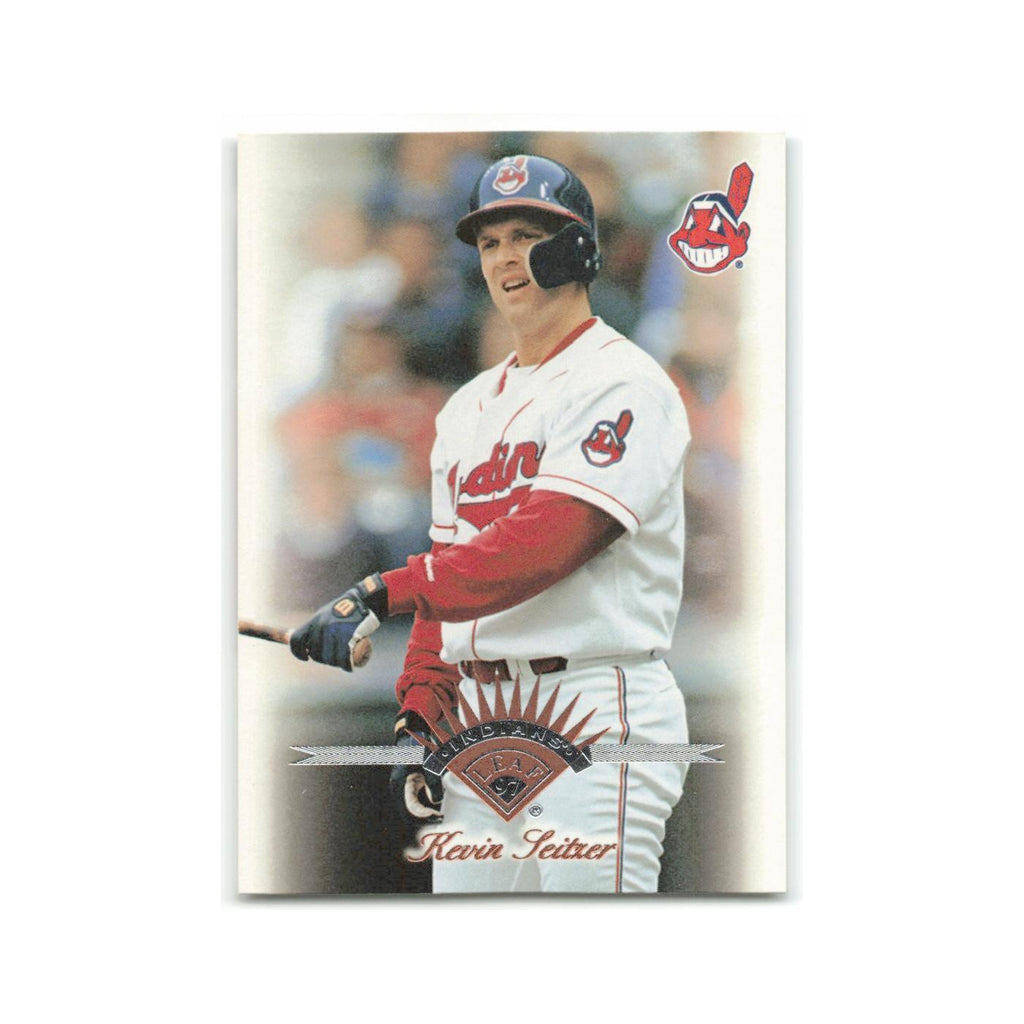 Kevin Seitzer 1997 Leaf #286 Cleveland Indians Baseball Card NM