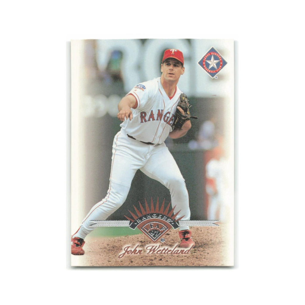 John Wetteland 1997 Leaf #214 Texas Rangers Baseball Card NM