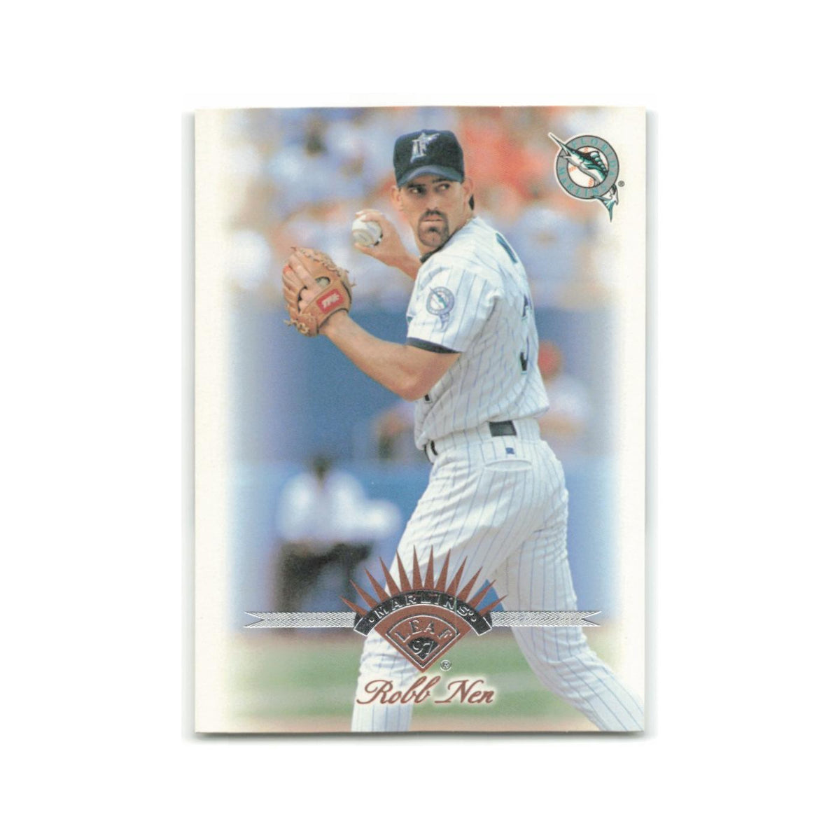 Robb Nen 1997 Leaf #258 Florida Marlins Baseball Card NM