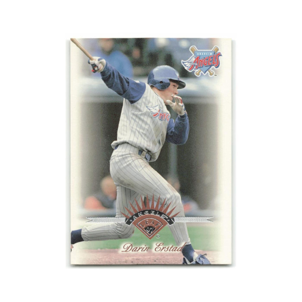 Darin Erstad 1997 Leaf #399 Anaheim Angels Baseball Card NM
