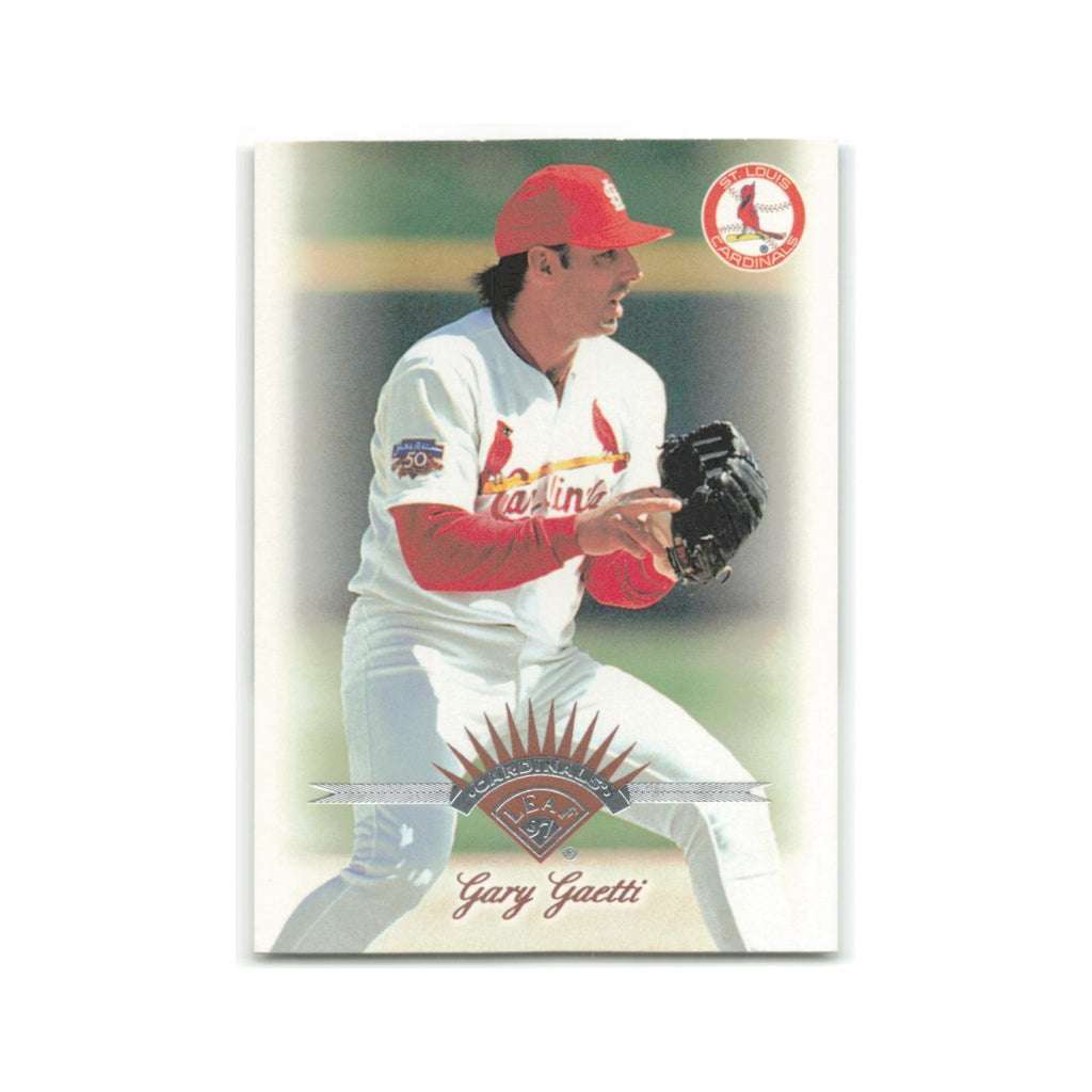Gary Gaetti 1997 Leaf #277 St. Louis Cardinals Baseball Card NM