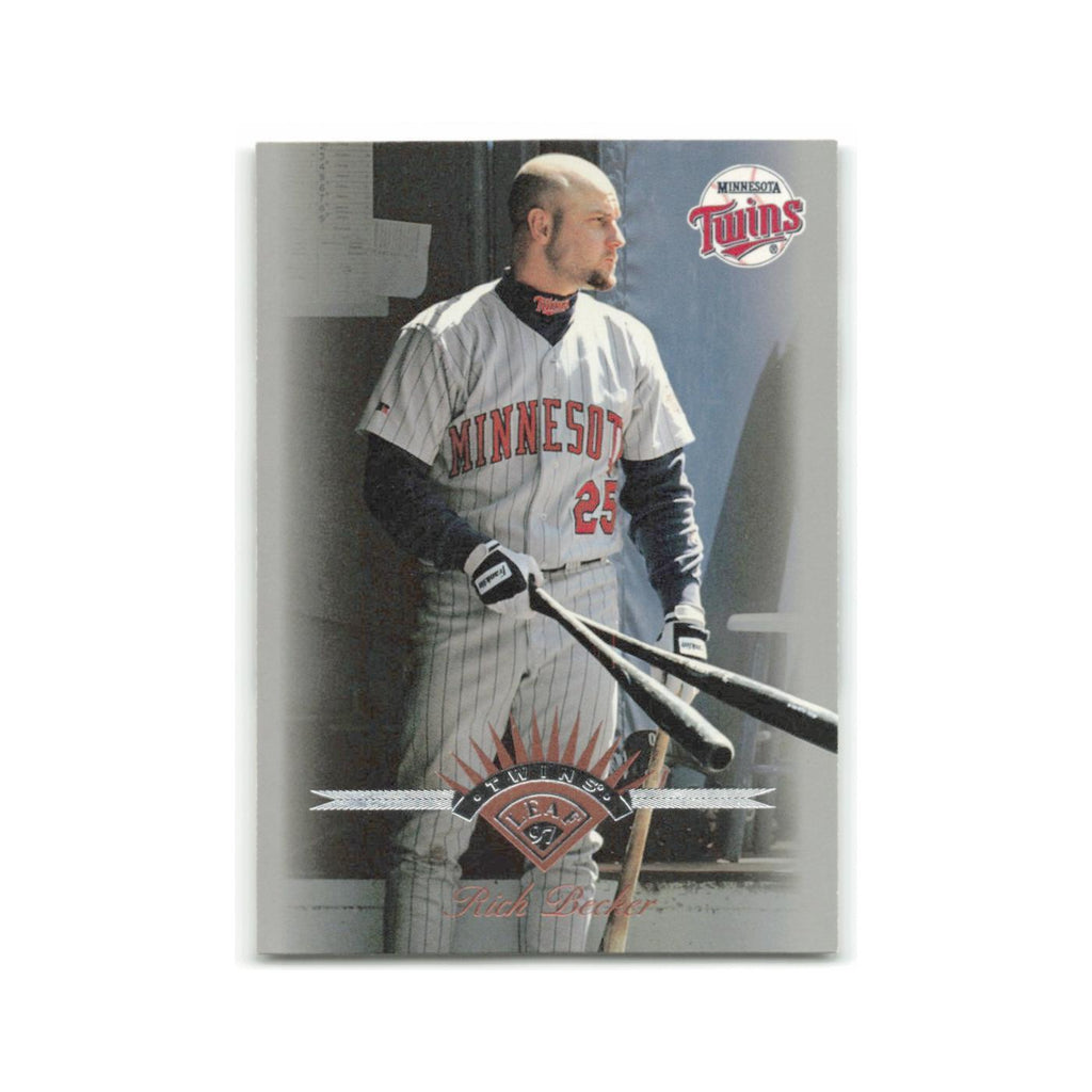 Rich Becker 1997 Leaf #117 Minnesota Twins Baseball Card NM