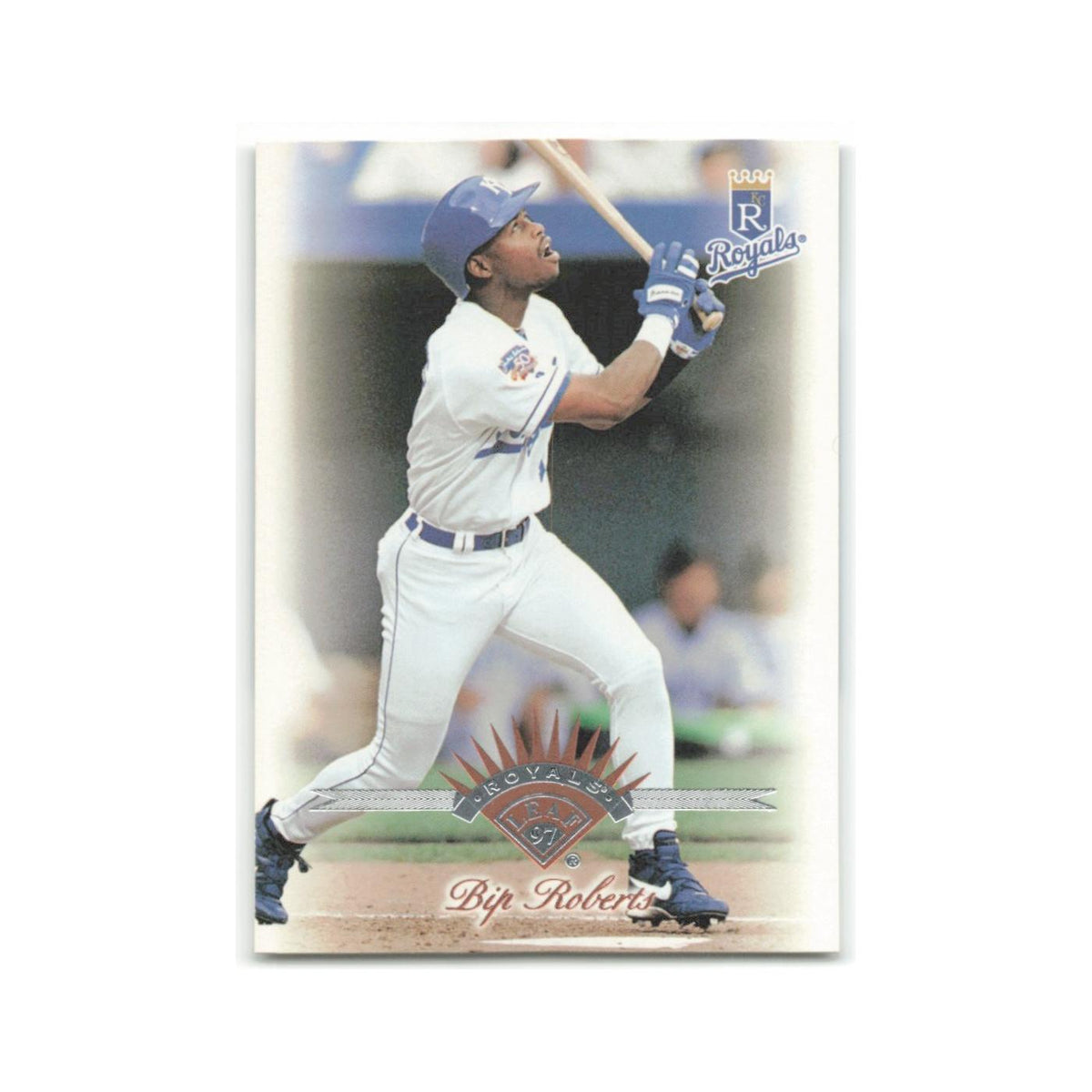Bip Roberts 1997 Leaf #285 Kansas City Royals Baseball Card NM