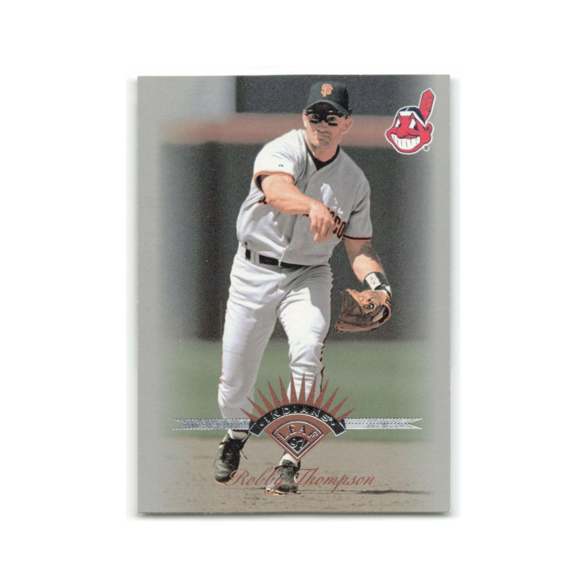 Robby Thompson 1997 Leaf #112 Cleveland Indians Baseball Card NM