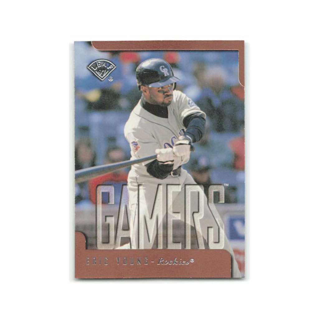 Eric Young 1997 Leaf #390 Colorado Rockies Baseball Card NM
