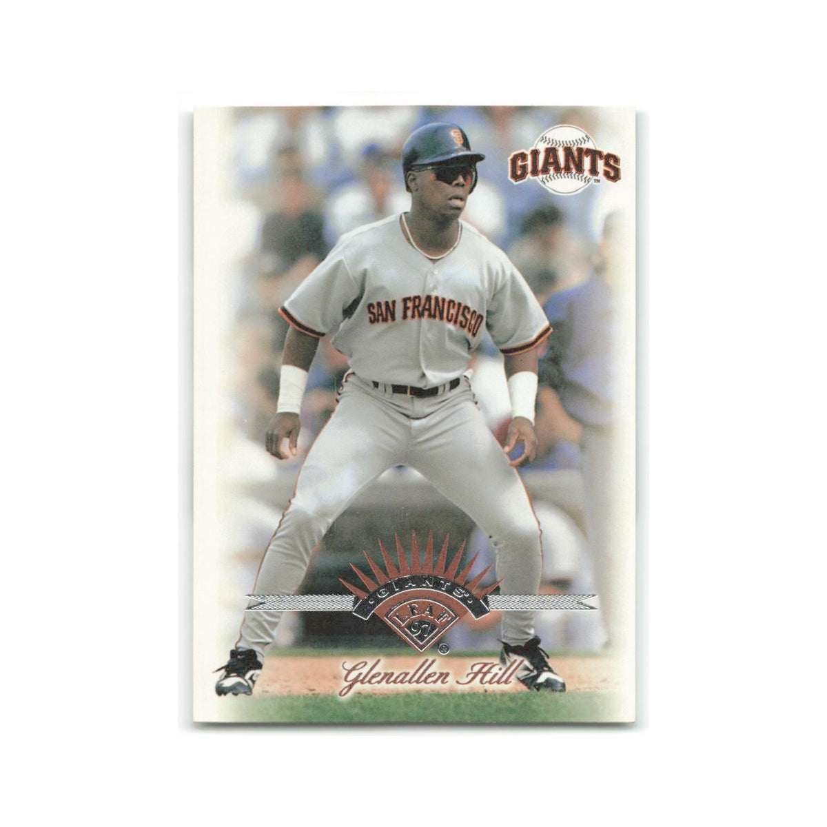 Glenallen Hill 1997 Leaf #269 San Francisco Giants Baseball Card NM